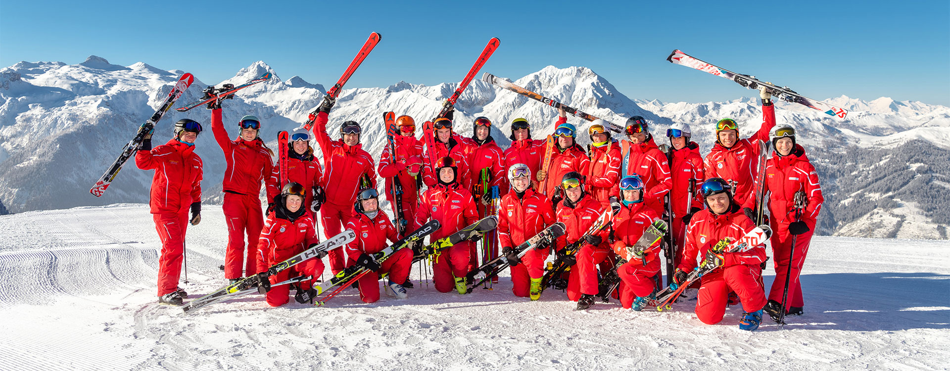 Team der Schischule Walchhofer Top Alpin